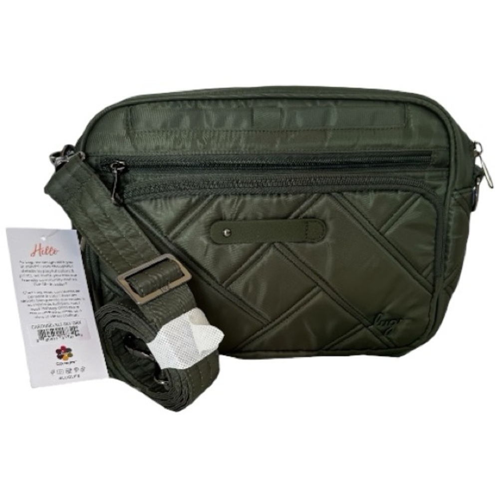 NWT Lug Carousel XL 2 Crossbody Bag Olive Green